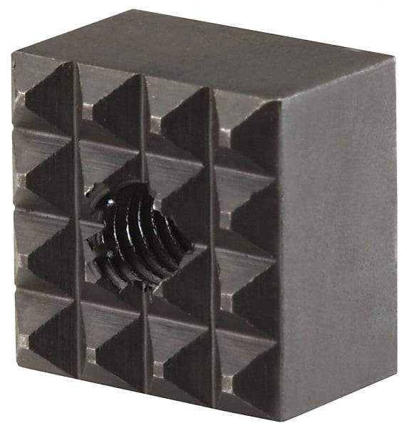 Jergens - Square Positioning Grippers Material: High Speed Steel Height (Inch): 3/8 - USA Tool & Supply