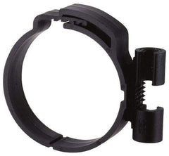 ZSI - 3/8" Rod, 1-3/8" Tube Diam, Cushion Clamp - Black, 150 Lb Capacity, Polyamide - USA Tool & Supply