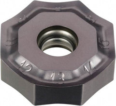Iscar - ONHU080608 HP Grade IC928 Carbide Milling Insert - TiAlN Finish, 0.236" Thick, 0.031" Corner Radius - USA Tool & Supply