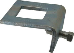 Cooper B-Line - 5/8" Max Flange Thickness, Strut To Beam Clamp - 900 Lb Capacity, ASTM A1011 Carbon Steel - USA Tool & Supply