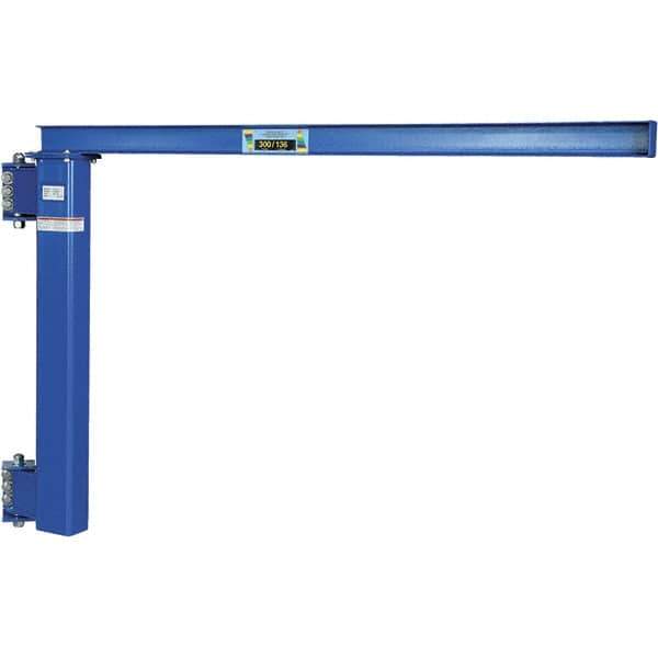 Vestil - 300 Lb Load Capacity, Steel Jib Crane - 8' Span - USA Tool & Supply
