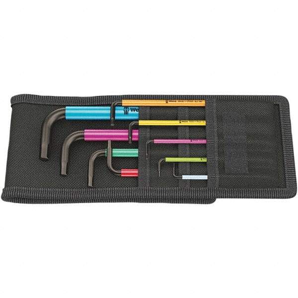 Wera - Hex Key Sets Tool Type: Hex Handle Type: L-Key Long Arm - USA Tool & Supply