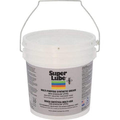 Synco Chemical - 5 Lb Pail Synthetic General Purpose Grease - Translucent White, Food Grade, 450°F Max Temp, NLGIG 000, - USA Tool & Supply