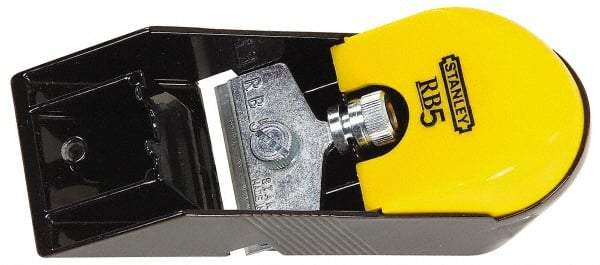 Stanley - 6" OAL, 2" Blade Width, Block/Bullnose Plane - High Carbon Steel Blade, Steel Body - USA Tool & Supply