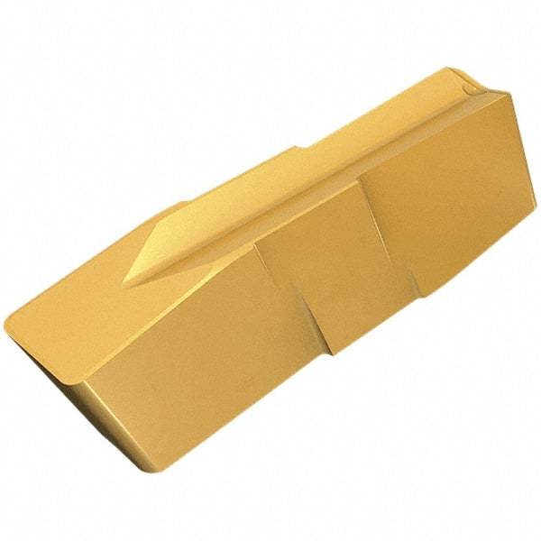 Iscar - 300K040GIA K Grade IC5010, 3mm Cutting Width Carbide Grooving Insert - 1.8mm Max Depth of Cut, Neutral, 0.4mm Corner Radius, TiCN/Al2O3/TiN Finish - USA Tool & Supply
