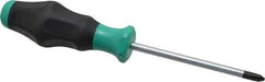 Wera - #2, 8-1/4" OAL, Standard Phillips Screwdriver - 4" Blade Length, Round Shank, Ergonomic Handle - USA Tool & Supply