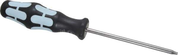 Wera - T10 Torx Driver - 80mm Blade Length, Ergonomic Handle - USA Tool & Supply