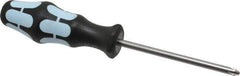 Wera - #2, 8-1/4" OAL, Standard Phillips Screwdriver - 4" Blade Length, Round Shank, Ergonomic Handle - USA Tool & Supply