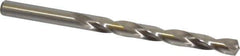 Cleveland - Letter J 135° High Speed Steel Jobber Drill - Bright Finish, Right Hand Cut, Spiral Flute, Straight Shank, 4-1/8" OAL, Split Point - USA Tool & Supply