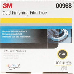 3M - Hook & Loop Disc - Ultra Fine Grade - USA Tool & Supply