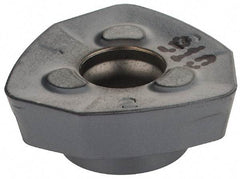 Iscar - FF WOMT09T320 Grade IC910 Carbide Milling Insert - AlTiN Finish, 0.1555" Thick, 14.5mm Inscribed Circle, 2mm Corner Radius - USA Tool & Supply