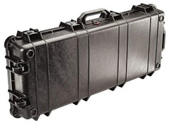 Pelican Products, Inc. - 16" Wide x 16" Deep x 6-1/8" High, Long Gun Case - Black, Plastic - USA Tool & Supply