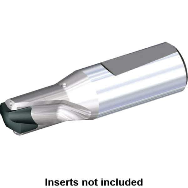 Kennametal - 28.02 to 30mm Diam, 1xD, 30mm Max Depth, 32mm Shank Diam, 58mm Flute, 123mm OAL, Replaceable Tip Drill - KSEM2801GDM Insert, 7 Seat Size, Series KSEM - USA Tool & Supply