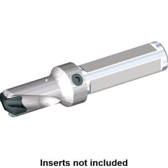 Kennametal - 20.02 to 22mm Diam, 1xD, 22.1mm Max Depth, 1" Shank Diam, 40.13mm Flute, 139.7mm OAL, Replaceable Tip Drill - KSEM0797 Insert, 3 Seat Size, Series KSEM - USA Tool & Supply