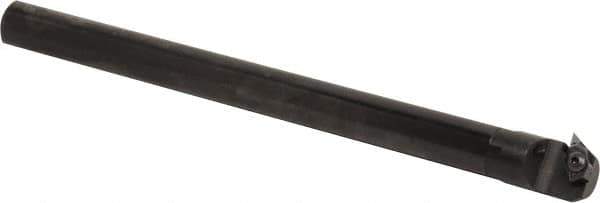 Kennametal - NP.., 5° Lead Angle A-NKXC Internal Right Hand Indexable Profiling Toolholder - 1" Shank Width, 12" Long, Steel, Through Coolant - USA Tool & Supply