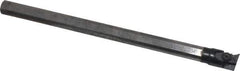 Kennametal - NP.., 5° Lead Angle E-NKLC Internal Right Hand Indexable Profiling Toolholder - 1/2" Shank Width, 8" Long, Carbide, Through Coolant - USA Tool & Supply