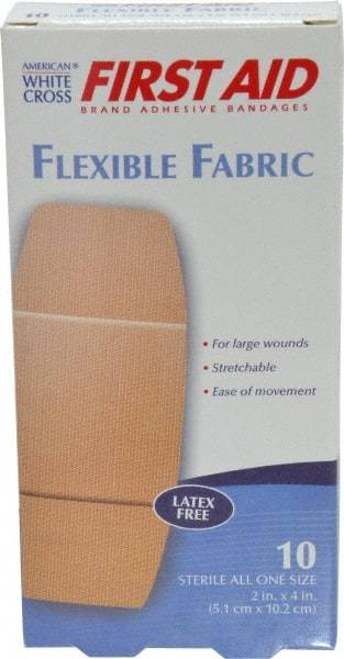 North - 4" Long x 2" Wide, General Purpose Self-Adhesive Bandage - Beige, Woven Fabric Bandage - USA Tool & Supply