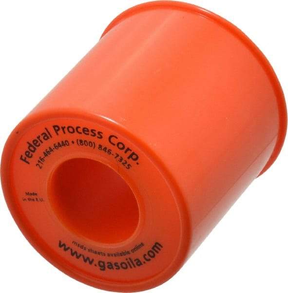 Federal Process - 2" Wide x 260" Long General Purpose Pipe Repair Tape - 3 mil Thick, -450 to 550°F, White - USA Tool & Supply