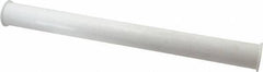 Federal Process - 1-1/2 Inside Diameter, 16 Inch Long, Double Flange, Sink Tailpiece - White, PVC - USA Tool & Supply