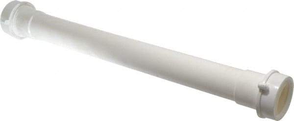 Federal Process - Sink Tailpiece and Extension Tube - White, PVC - USA Tool & Supply