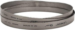 Lenox - 4 to 6 TPI, 11' 6" Long x 1-1/4" Wide x 0.042" Thick, Welded Band Saw Blade - Bi-Metal, Toothed Edge, Raker Tooth Set, Flexible Back, Contour Cutting - USA Tool & Supply