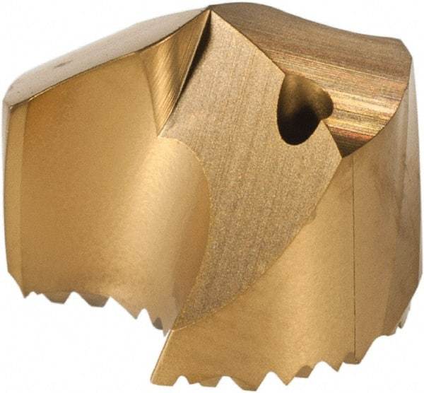 Seco - Series SD100, 10.2mm Diam 140° Replaceable Drill Tip - Carbide, TiAlN Finish, Through Coolant - USA Tool & Supply