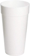 DART - 20 oz Drink Foam Cups - White - USA Tool & Supply