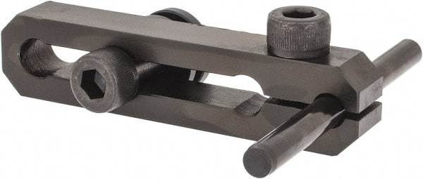 Kurt - 1 Piece M8x1.25 Vise Work Stop - Steel, 3" Long, 2-1/2" Wide - USA Tool & Supply
