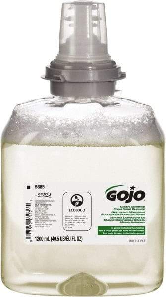 GOJO - 1,200 mL Dispenser Refill Foam Hand Cleaner - Hand Soap, Clear - USA Tool & Supply