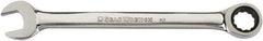 GearWrench - 7mm 12 Point Combination Wrench - Chrome Vanadium Steel, Full Polish Finish - USA Tool & Supply