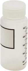 Dynalon Labware - 250 mL Wide-Mouth Bottle - Polypropylene, Translucent, 5.7" High x 2.4" Diam, 45mm Cap - USA Tool & Supply