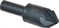 M.A. Ford - 7/8" Head Diam, 1/2" Shank Diam, 6 Flute 82° High Speed Steel Countersink - USA Tool & Supply