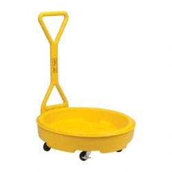 Eagle - Mobile Spill Containment Type: Wheeled Drum Tray w/Handle Number of Drums: 1 - USA Tool & Supply