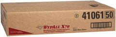 WypAll - X70 Dry Shop Towel/Industrial Wipes - 29-3/4" x 16" Sheet Size, White - USA Tool & Supply