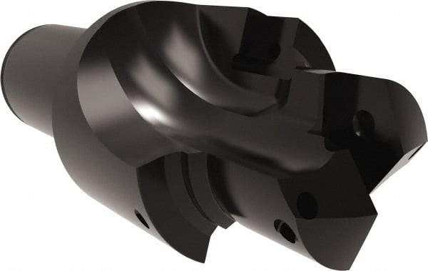 Allied Machine and Engineering - AND10050, MS 33649, SAE AS5202 Standard, 1-5/16-12, 16 Tube Dash Number, 60° Porting Angle, 1.336" Pilot Diam, 1-1/4" Shank Diam, Indexable Spade Blade Insert Porting Tool - 2 Porting Inserts, 5.046" Overall Length - USA Tool & Supply