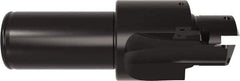 Allied Machine and Engineering - ISO 11926-1, MS 16142, SAE J1926-1 Standard, 1-1/16-12, 12 Tube Dash Number, 15° Porting Angle, 0.984" Pilot Diam, 1-1/4" Shank Diam, Indexable Spade Blade Insert Porting Tool - 2 Porting Inserts, 5.171" Overall Length - USA Tool & Supply