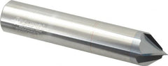 Accupro - 3/4" Diam 4 Flute Single End Solid Carbide Chamfer Mill - USA Tool & Supply