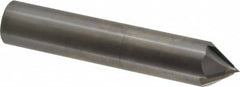 Accupro - 3/4" Diam 4 Flute Single End Solid Carbide Chamfer Mill - USA Tool & Supply