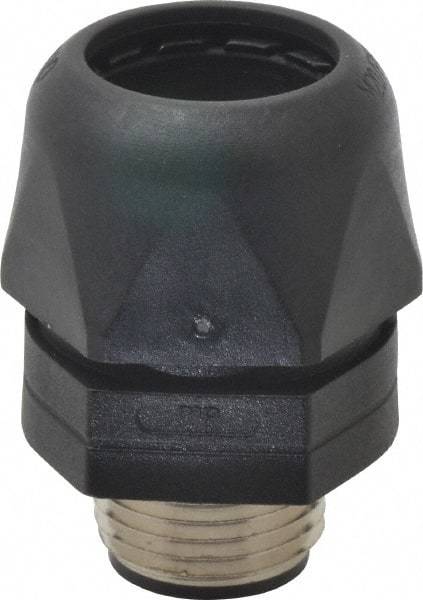 Murrplastik - 1/2" Trade, Nylon Compression Straight Liquidtight Conduit Connector - Noninsulated - USA Tool & Supply