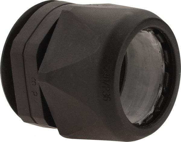 Murrplastik - 1-1/4" Trade, Nylon Compression Straight Liquidtight Conduit Connector - Noninsulated - USA Tool & Supply