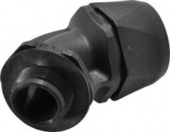 Murrplastik - 3/4" Trade, Nylon Compression Angled Liquidtight Conduit Connector - Noninsulated - USA Tool & Supply