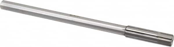 Made in USA - 0.54" Carbide-Tipped 6 Flute Chucking Reamer - USA Tool & Supply