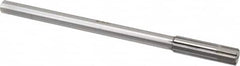 Made in USA - 0.54" Carbide-Tipped 6 Flute Chucking Reamer - USA Tool & Supply