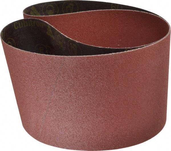 3M - 6" Wide x 48" OAL, 60 Grit, Ceramic Abrasive Belt - Ceramic, Medium, Coated, YN Weighted Cloth Backing, Wet/Dry, Series 963G - USA Tool & Supply