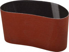 3M - 3" Wide x 10-11/16" OAL, 120 Grit, Ceramic Abrasive Belt - Ceramic, Fine, Coated, Y Weighted Cloth Backing, Wet/Dry, Series 777F - USA Tool & Supply