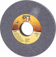 Norton - 12" Diam x 3" Hole x 1-1/2" Thick, H Hardness, 46 Grit Surface Grinding Wheel - Aluminum Oxide, Type 1, Coarse Grade, 2,070 Max RPM, Vitrified Bond, No Recess - USA Tool & Supply