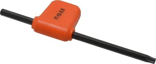 Kennametal - T15 Torx Drive, Flag Handle Driver for Indexable Tools - USA Tool & Supply