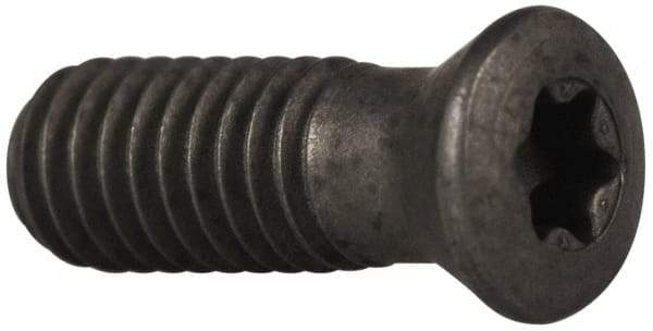 Kennametal - Torx Cap Screw for Indexable Milling & Turning - M6x1 Thread, For Use with Clamps - USA Tool & Supply