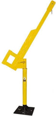 Gemtor - Confined Space Entry & Retrieval Bases & Booms Type: Fixed Davit w/Rotating Boom Maximum Height (Inch): 89 - USA Tool & Supply