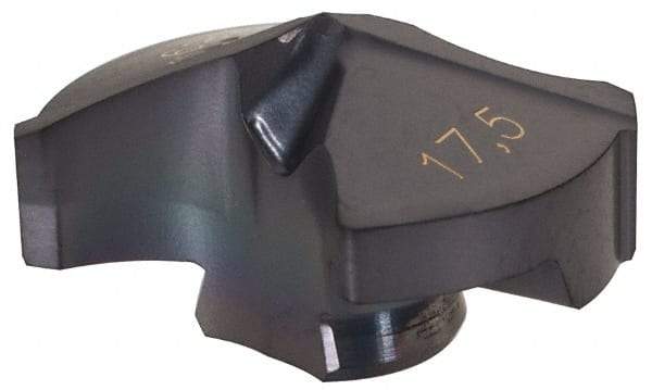 Iscar - Series IDI-SG, 0.689" Diam Grade IC908 140° Replaceable Drill Tip - Carbide, TiAlN Finish - USA Tool & Supply